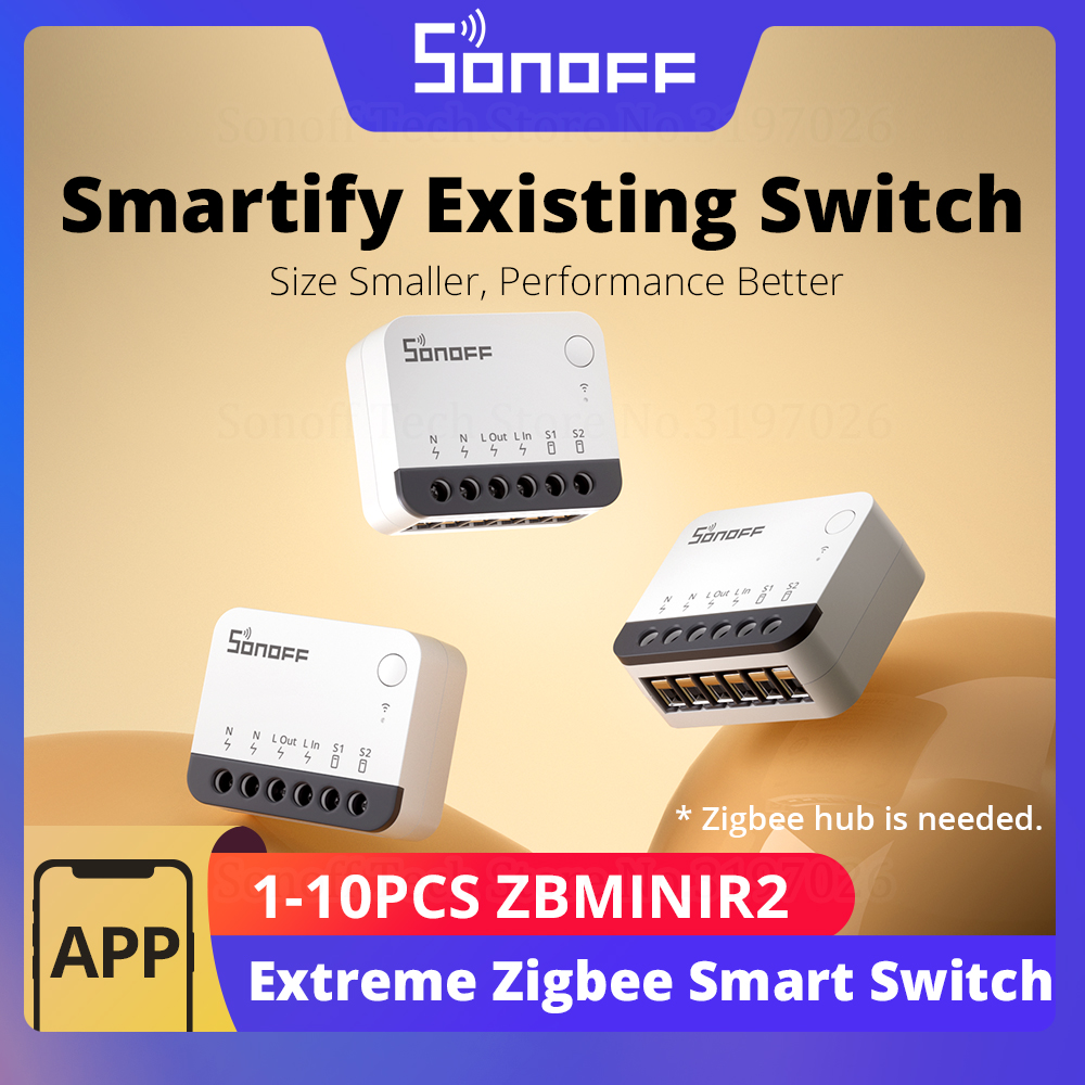 SONOFF ZBMINIR2 Zigbee Smart S - Sonoff Mini R4 评论和价格