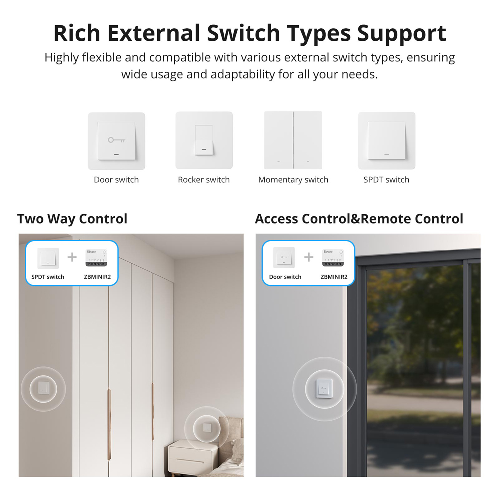 SONOFF ZBMINIR2 Zigbee Smart S - Sonoff Mini R4 评论和价格