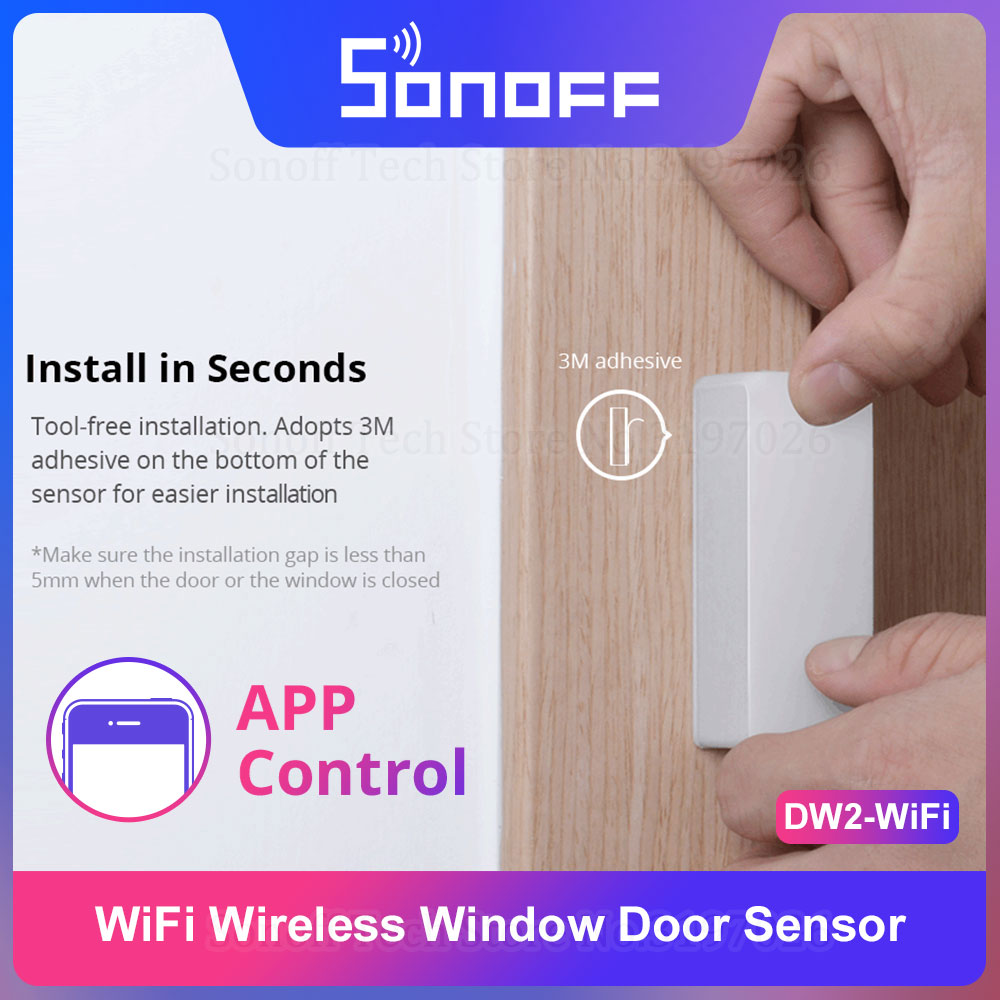 Sonoff DW2-WiFi Wireless Secur - Sonoff 评论和价格