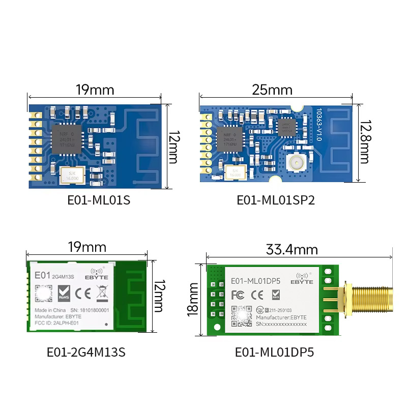 2pcs nRF24L01+ PA LNA 2.4GHz W - Smart Home Module Iot 评论和价格