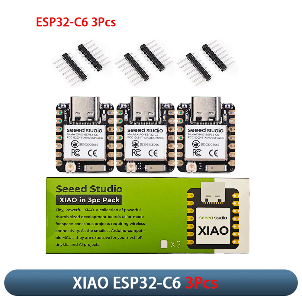 XIAO ESP32-C6 3Pcs Development - Smart Home Module Iot 评论和价格
