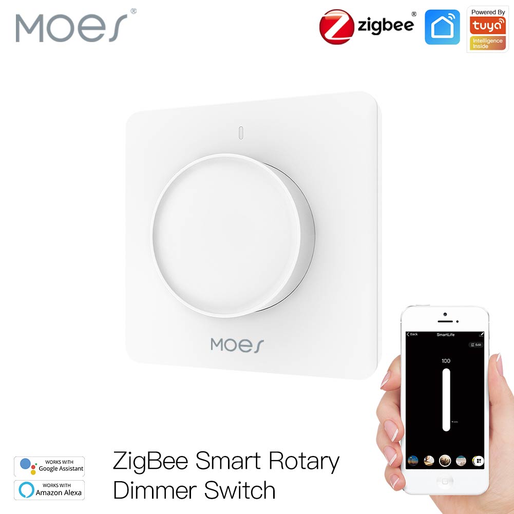 MOES Tuya Zigbee Smart Rotary  - Smart Relay Tuya 评论和价格