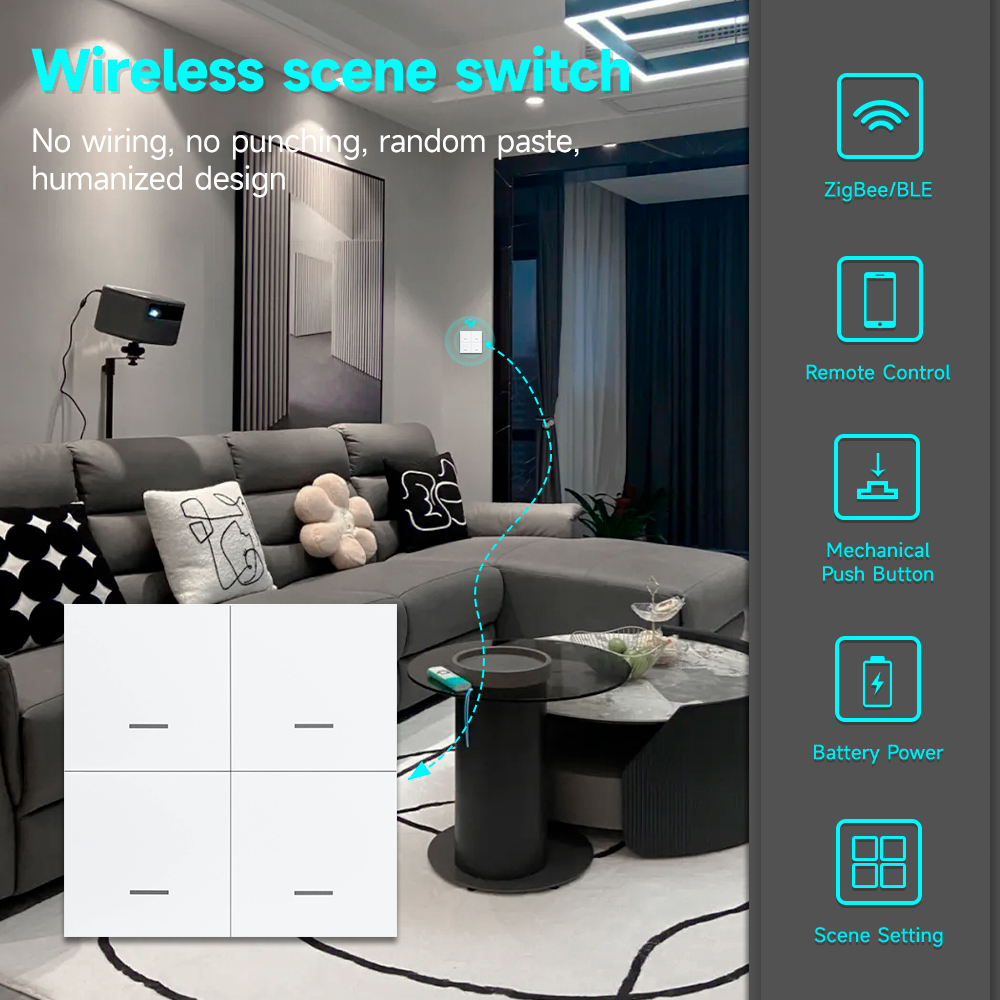 Tuya ZigBee 3.0 Smart Scene Sw - Sonoff 评论和价格