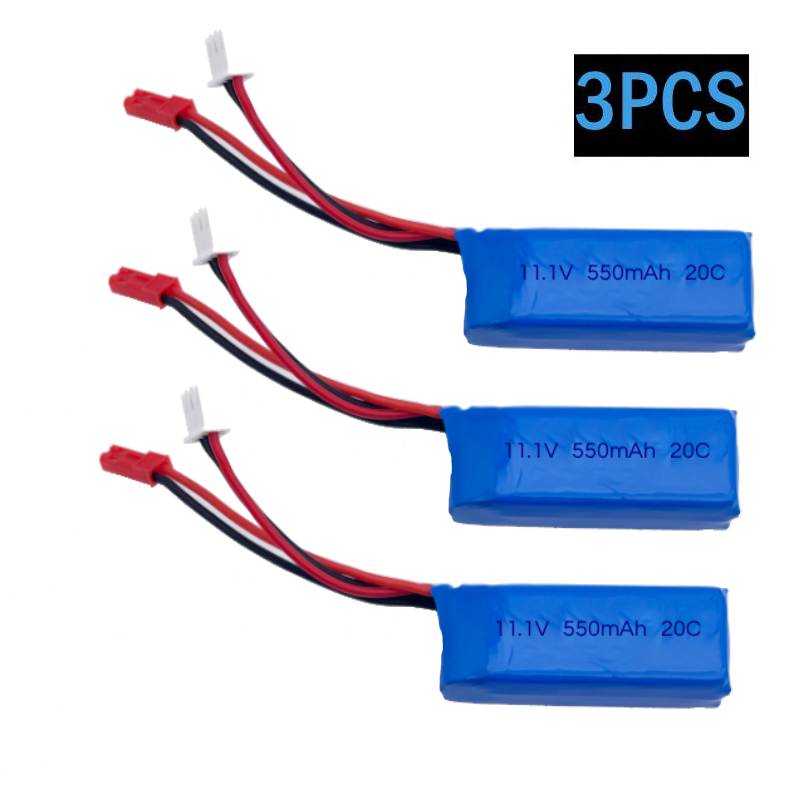 3PCS 20C 3S 11.1V 550mAh RC Li - Shelly Plug 评论和价格