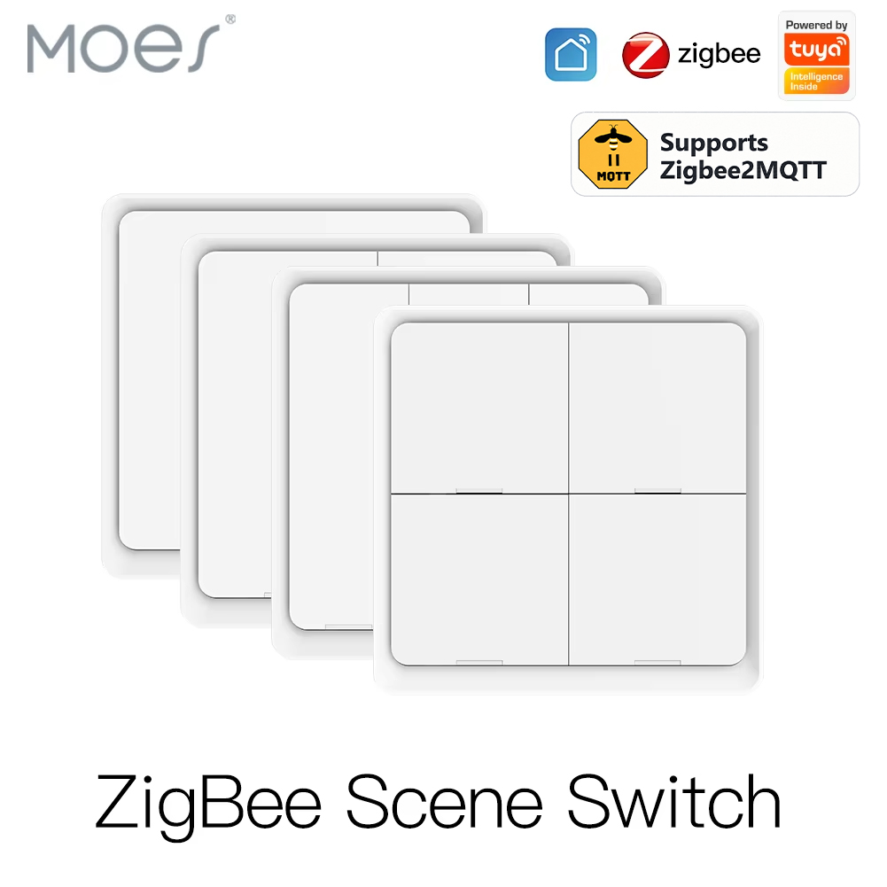 MOES 4 Gang Tuya Zigbee2MQTT W - Sonoff Basic 评论和价格