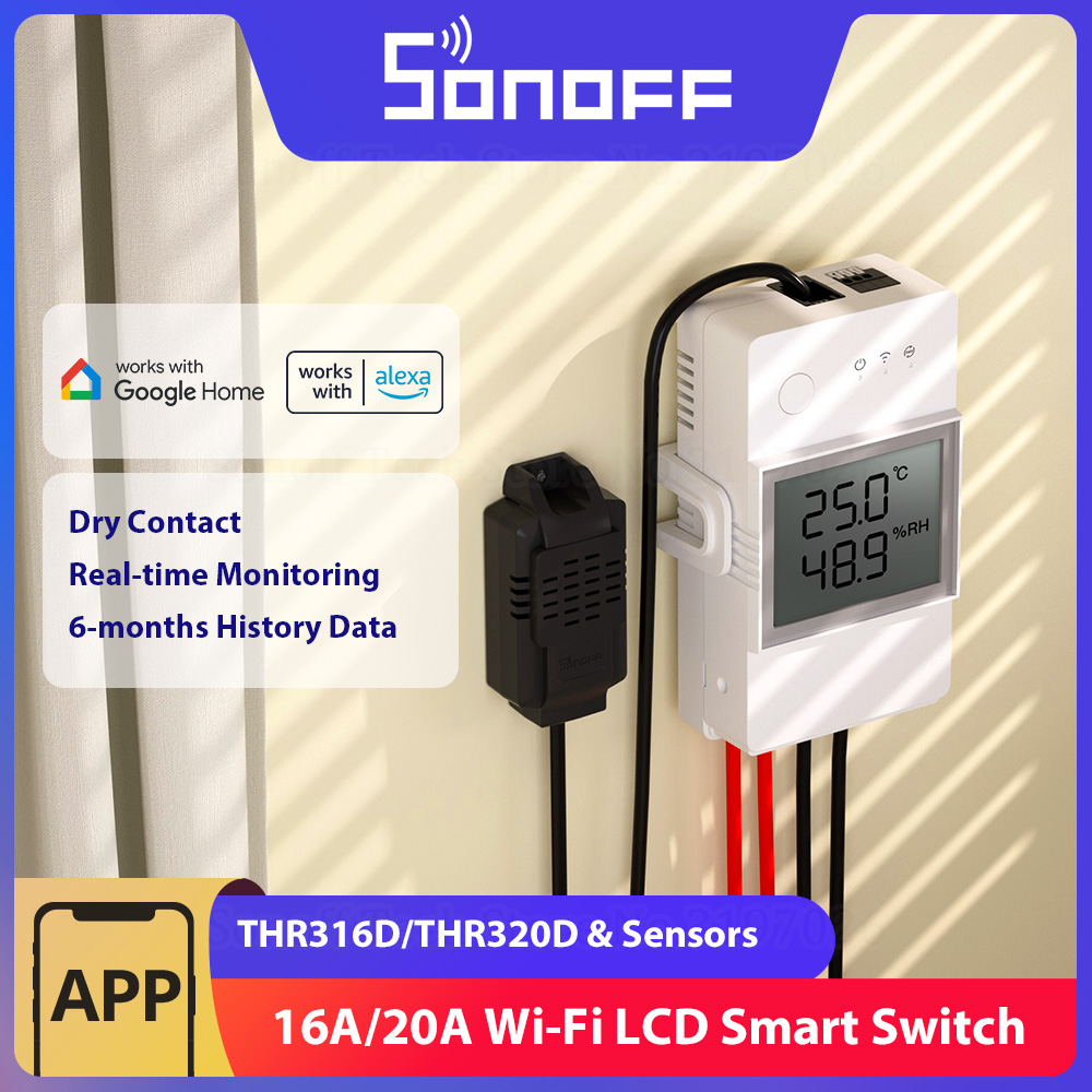 SONOFF THR316D/THR320D Tempera - Sonoff Mini R4 评论和价格