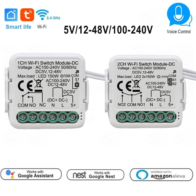 Tuya Smart Dry Contact Switch  - Tuya 4 Channel 评论和价格