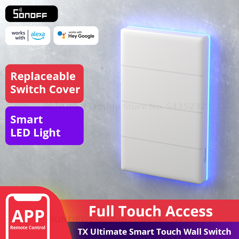 SONOFF T5 Wifi Smart Light Swi - Sonoff Mini R4 评论和价格