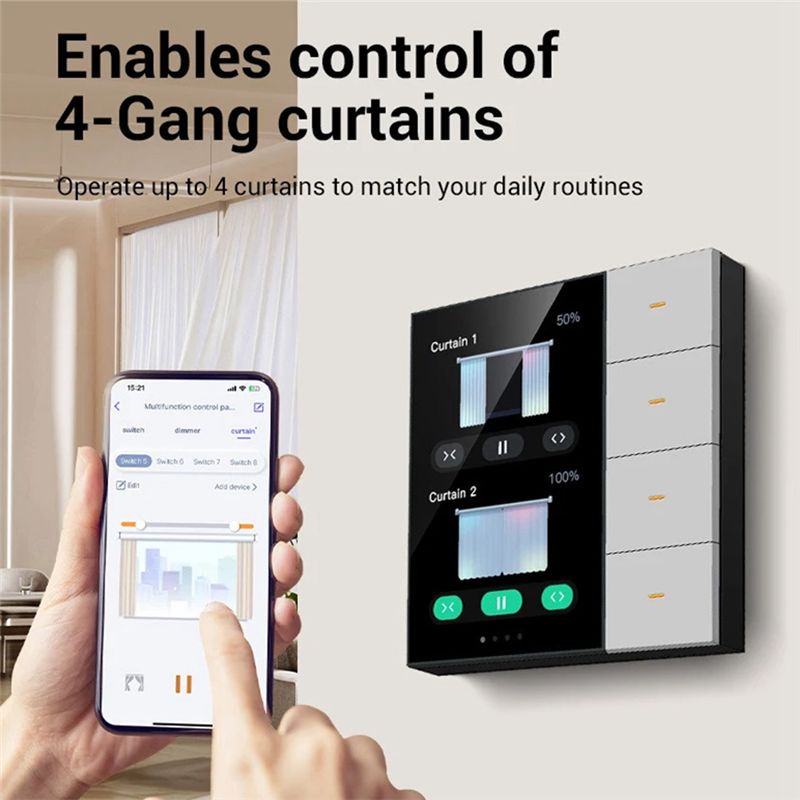 AED6-Tuya Zigbee 3.5 Inch Smar - Tuya 4 Channel 评论和价格